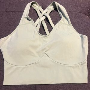 Balance athletica sports bra - light green small